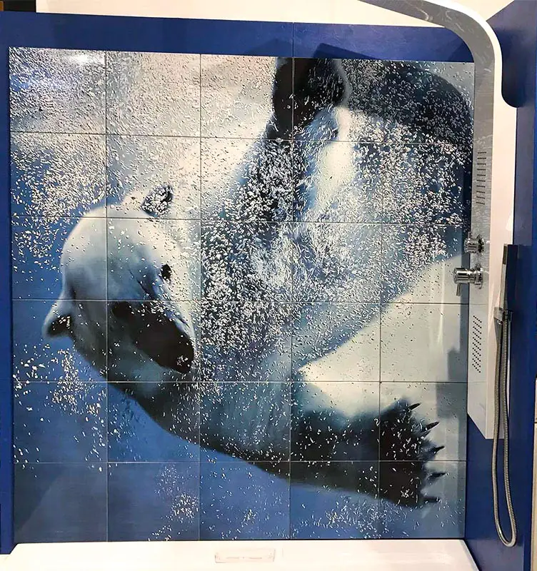 shower mural tiles