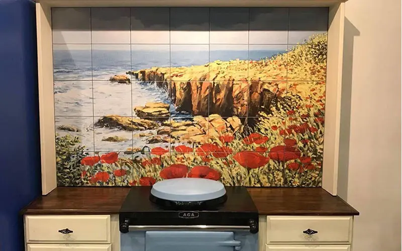 Aga tiles Splashback